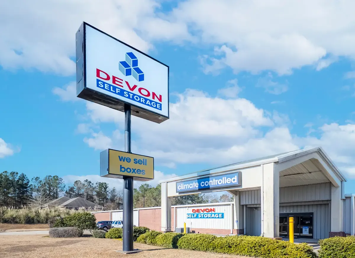 Devon Self Storage Exterior Facility